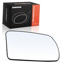 Right Passenger Side Non-Heated Mirror Glass with Backing Plate - Compatible