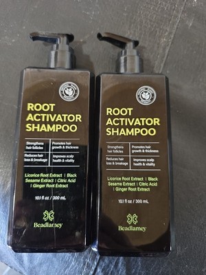 2- Beadlamey - Root Activator Shampoo, Hair Growth for Thinning  Loss 10.1 Fl