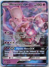 Mewtwo GX - SM196 Holo Promo Sun & Moon Promo Pokemon Moderately Played on eBay