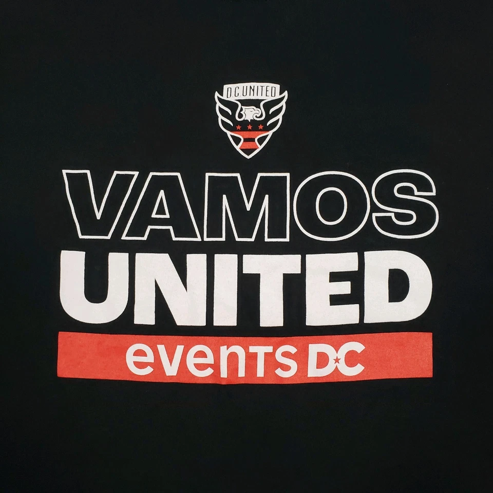 D.C. United SGA T-Shirt Mens Large Vamos United Events DC Soccer MLS Giveaway - Image 3 of 4