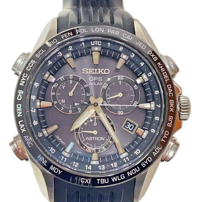 Seiko Astron SBXB007 GPS Solar Titanium Men's Watch 8X82-0AB0-1 From Japan