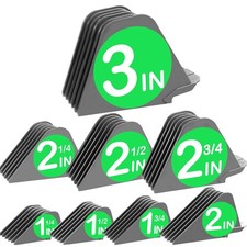 3 Inch Hair Clipper Combs Guards Set 1 1/2 2 Professional Barber Trimmer