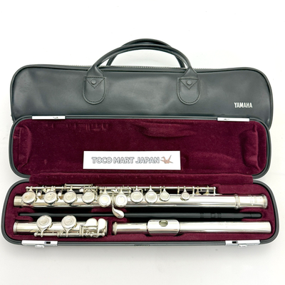 YAMAHA YFL-311 II Silver Head joint Flute With Hard Case + Bag