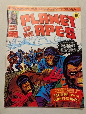 Planet of the Apes No 53, October 25th 1975, Marvel UK