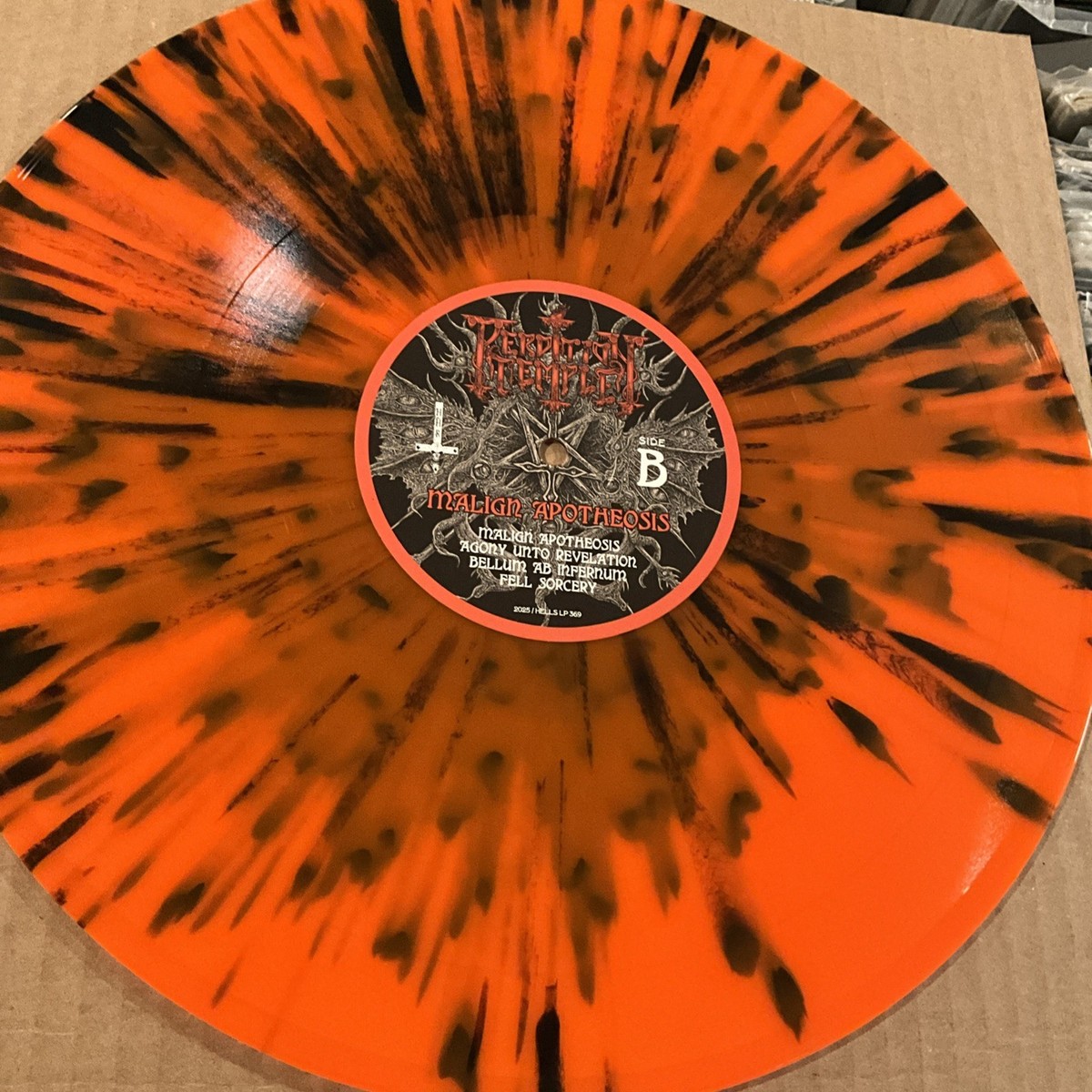 Perdition Temple - Malign Apotheosis LP 2025 Hells Headbangers
