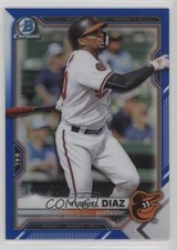 2021 Bowman Chrome Prospects Blue Refractor 146/150 Yusniel Diaz #BCP-76 0wg1