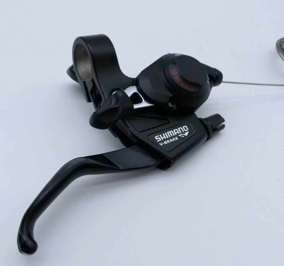 Shimano ST-EF28-8 Right Hand 8-Speed Shifter & V-Brake Lever – 22.2mm NOS - Image 3 of 4