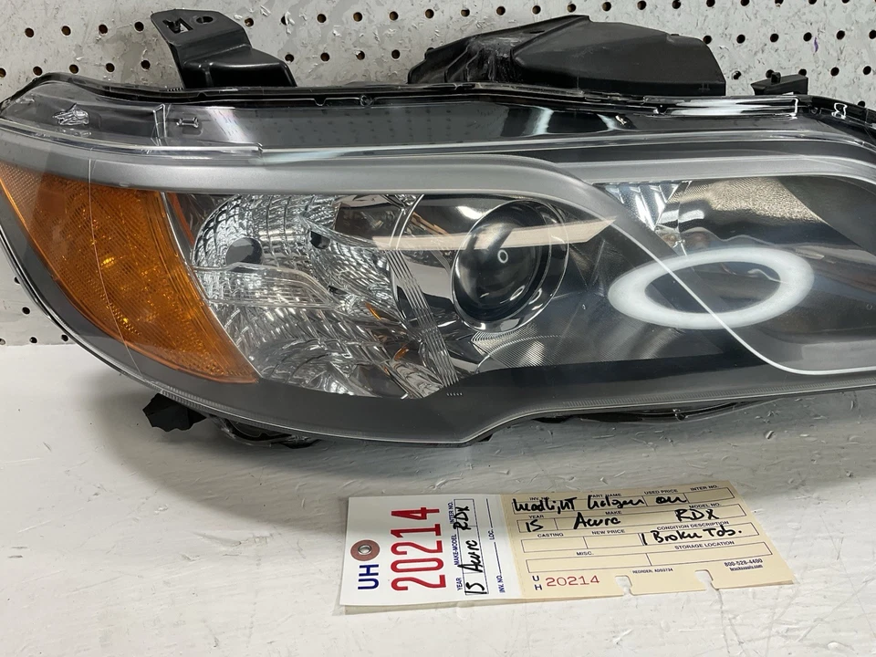 Faro halógeno lateral derecho Acura RDX 2013 2014 2015 OEM 1 PESTAÑA ROTA Foto 4 de 4