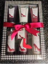 Fashionista Beauty and Bath 6 Pc Set. New in box/inc Shoe Shaped Nail File