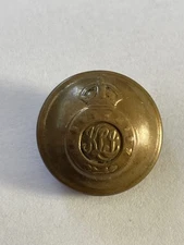 Kings Shropshire Light Infantry Regiment Military Button Knox Victorian London