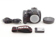 Almost Unused w/ Strap PENTAX K-50 16.3MP DSLR Camera Body Black From JAPAN