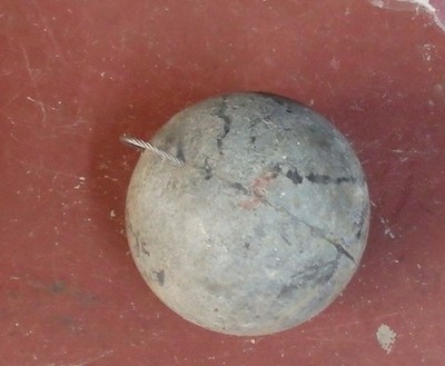 35 lb Lead Downrigger Cannon Ball off my commercial fishing