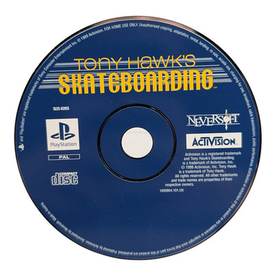 Tony Hawk's Skateboarding Spiel Playstation 1 PS1 - CD