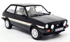 Norev 1/18 - Ford Fiesta XR2 1981 MK1 Black Diecast Scale Model Car