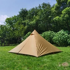 Lightweight Two Person Tunnel Tent Outdoor with Aluminum Alloy Frame and Doors