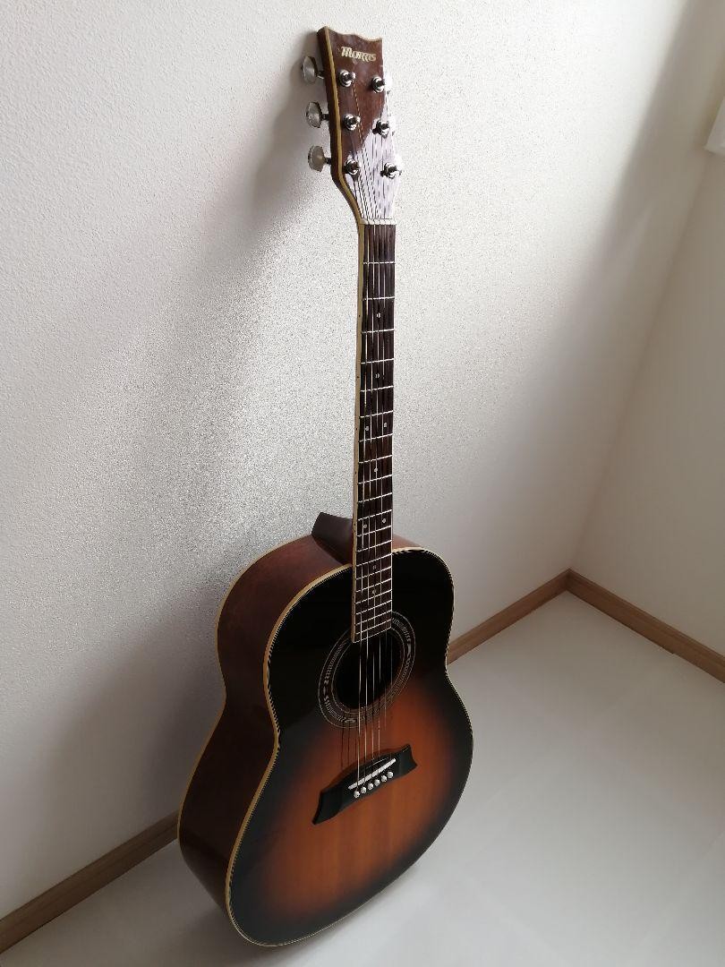 Acoustic Guitar Morris MG-301TS Vintage Sunburst Made in Korea | eBay