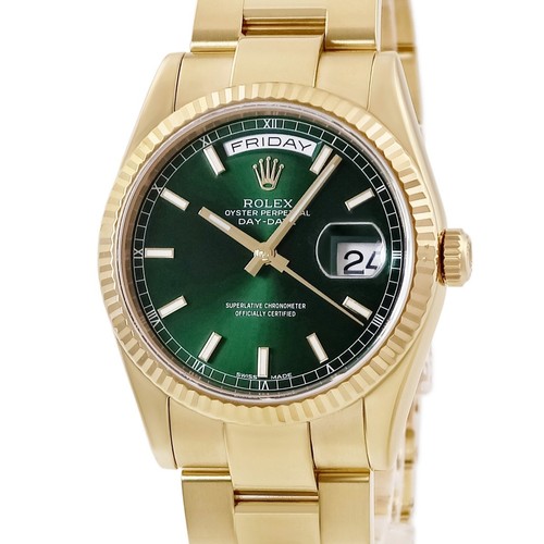 ROLEX Day-Date 36 118238 Manufacturer overhauled, P-serial number, solid K