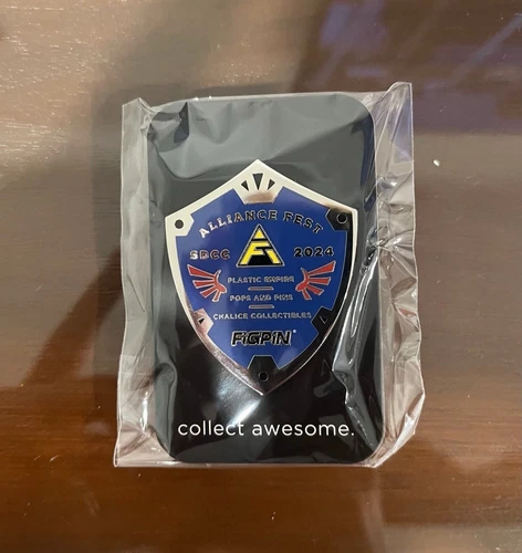 Figpin Logo Pin #G99 Hylian Shield Alliance Fest SDCC 2024 Exclusive LE 250