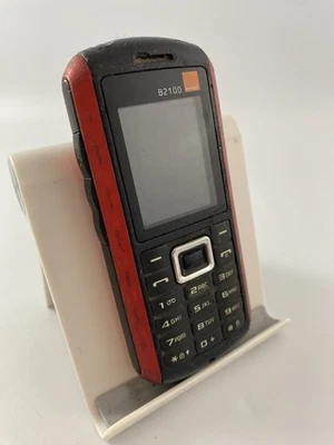 Samsung B2100 Black Orange Network 10MB 1.77" Rugged Mobile Phone Incomplete