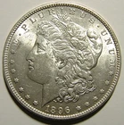 1896  MORGAN  SILVER  DOLLAR  BU MS++  CONDITION  NICE  COIN
