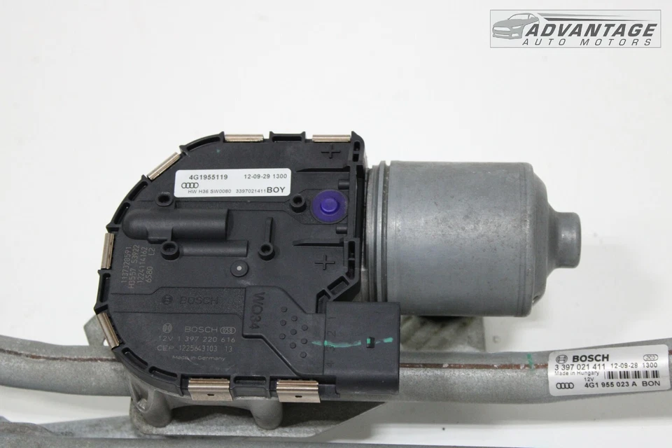 2012-2018 AUDI A7 QUATTRO СТЕКЛООЧИСТИТЕЛЬ КОРОБКА ПЕРЕДАЧ И ДВИГАТЕЛЬ OEM - Изображение 4 из 4