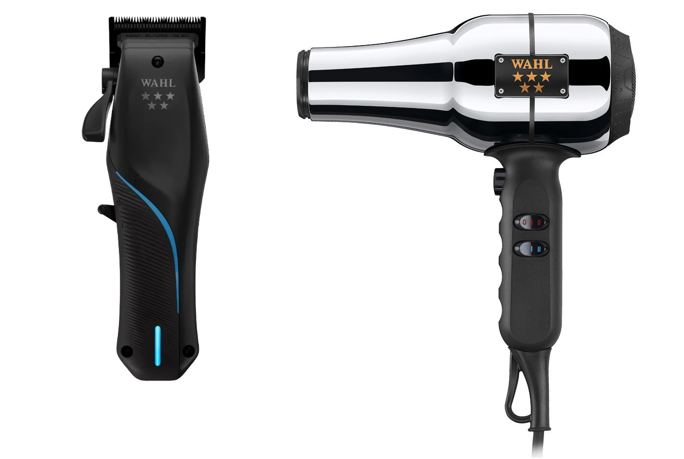 Wahl VAPOR F32 FADEOUT Clipper TAGLIACAPELLI CORDLESS + BARBER DRYER 2200w PHON