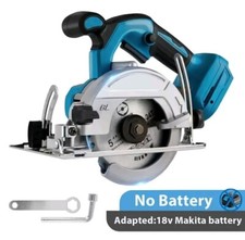 Mini Sega Circolare a batteria 125mm Cordless 0/45° compatibile con Makita 18V 