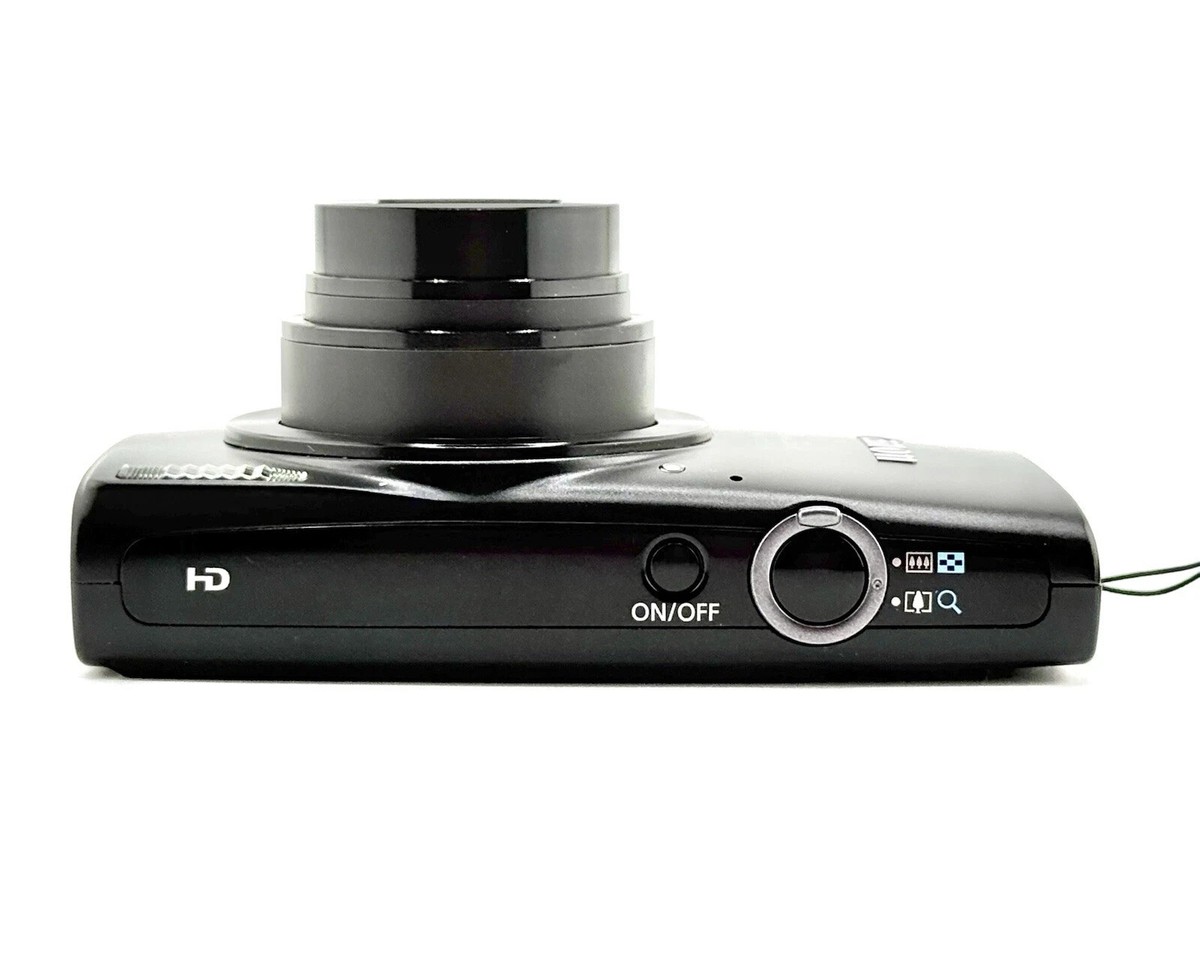 Canon IXUS 170 Black 20MP 10x Zoom Slim Compact Digital Camera | eBay