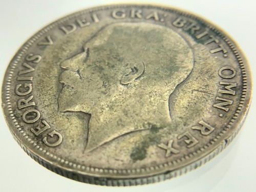 1923 Great Britain 1/2 Half Crown KM#818.2 Circulated Coin CC663 - Picture 5 of 7