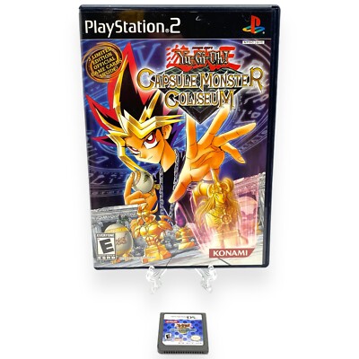 Yu-Gi-Oh! Capsule Monster Coliseum (PS2, 2004) + 2007 Nintendo DS
