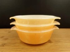 3 Fire-King Lusterware 12oz Casserole Dishes 472