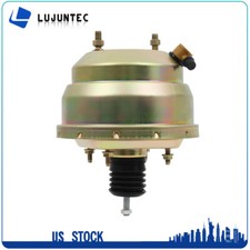 8 Power Brake Booster For Chevy Ford Dual Diaphragm Universal Street Rod Zinc