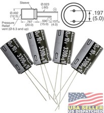 Nichicon 3300UF 3300mfd 10V Electrolytic Capacitor 1000Hrs 105C