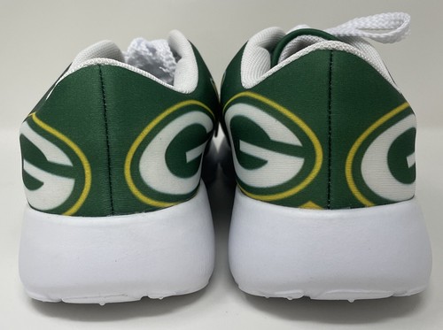 NFL Green Bay Packers Shoes Men’s Size 5 Women’s Size 7 Low Top Sneakers EUC!!! - Picture 6 of 10