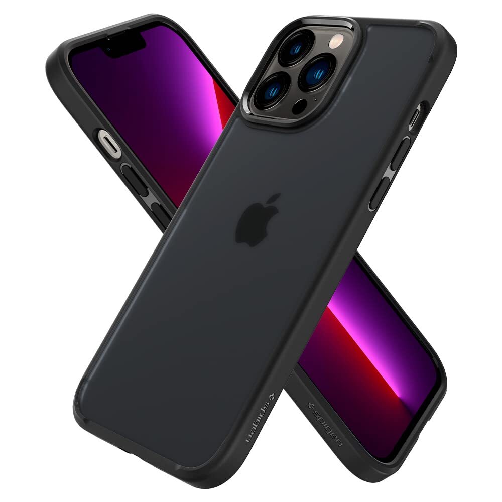 Spigen Cover Ultra Hybrid Matte Compatibile con iPhone 13 Pro Max - Frost Black