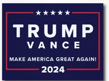 Trump Vance 2024 Flag Trump President Flag 3x5Ft Make America Great Again Banner