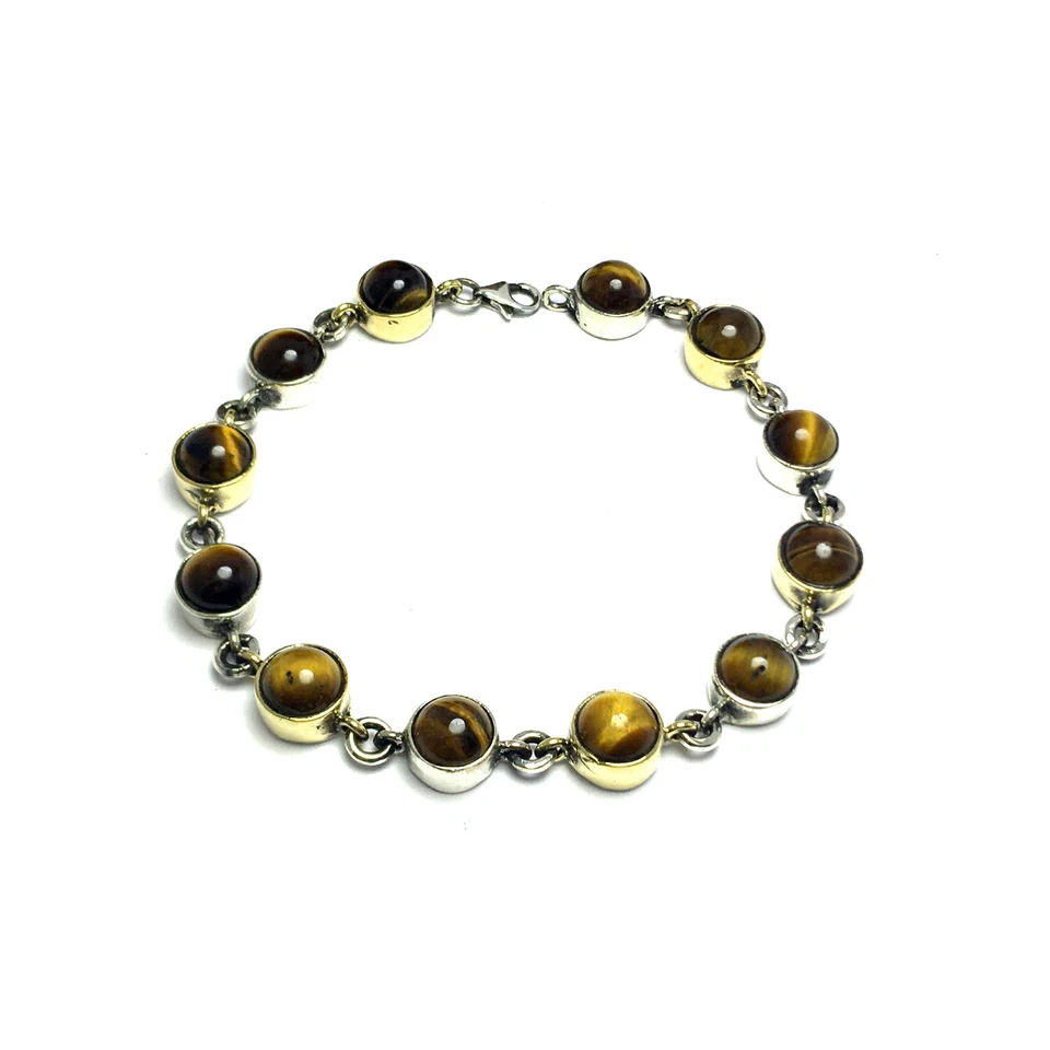 Auténtica pulsera hecha a mano joyería hecha de plata de ley, pulsera turca Foto 2 de 3