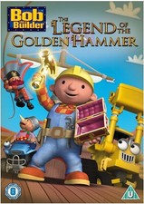 Bob The Builder Legend Of The Golden Hammer DVD Animation Original UK NEW R2