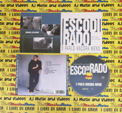 CD ADRIANO CELENTANO Esco di rado e parlo ancora meno 2011 italy CLAN 2048(CI3)