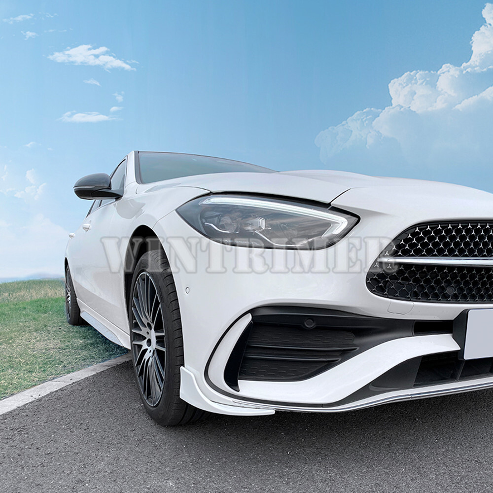 Glnzend Schwarz)Frontschürze Lip Spoiler Langlebig Produktbild-Vorschau 9