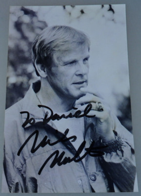 Handschriftliches Autogramm US Film- und TV-Schauspieler Nick Nolte (109557)