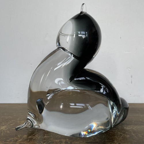 Glass Cat Figure Paperweight Figurine Art Murano Carlo Moretti - Foto 3 di 12