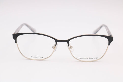 Banana Republic Br205 I46 Black Cat Eye Eyeglasses Frames 52-16-135 - 第 1/6 張圖片