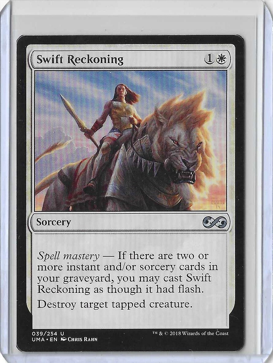 MTG Swift Reckoning Ultimate Masters (UMA) Uncommon Magic Card #039/254 Unplayed