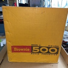 Kodak Brownie 500 Model C Movie Projector No 175 Lens 1/1.6