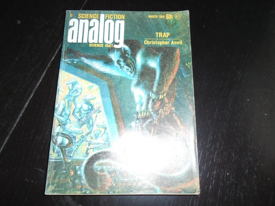 ANALOG SCIENCE FICTION MAGAZINE Pulp March 1969