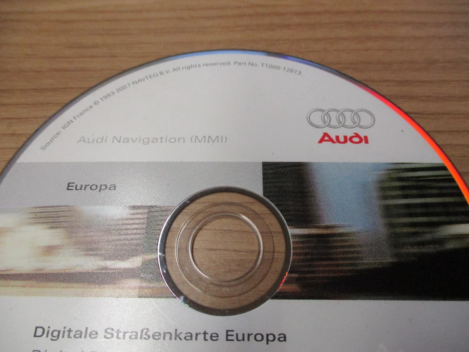 Navi Navigation DVD Karte Europe Deutschland 2008 AUDI A6 4F A8 4E 4E0919884BD - Bild 2 von 4