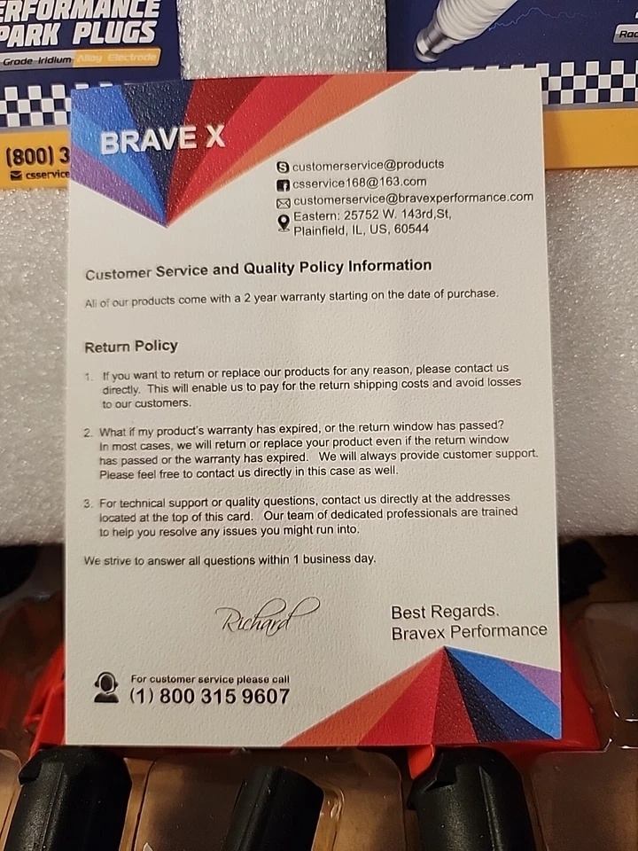 Bravex Super High Energy Ignition Coils for Ford F-150 F-250 F-350 4.6L 5.4L V8 - Image 4 of 4