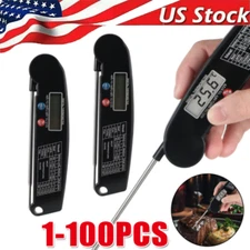 Instant Read Digital Meat Thermometer BBQ Grill Smoker For Kitchen Food Cooking