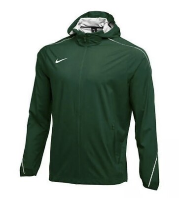 New Nike Hypershield Woven Jacket Running Green Reflective